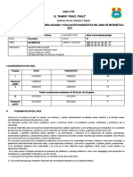 Planificación de Vi Matematica 2022