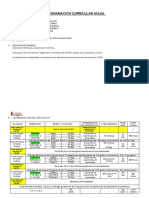 Programación Curricular Anual-Primaria