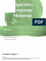 Figurative Language Meanings