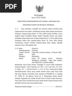 Download Putusan Mk No 4 Tahun 2009 by adedoank SN57021965 doc pdf