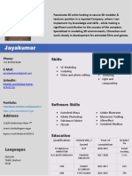 Jayakumar S - Resume - 2022
