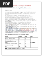 Indiresult - in Whatsapp - 9352018749: NVS Non Teaching Syllabus & Exam Pattern