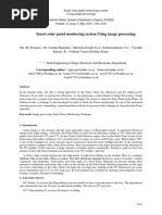 Smart Solar Panel Monitoring System Using Image Processing