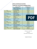 Jadwal Setoran Santri Rutin