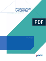 Appendix J Water Model Calibration Report