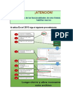 ¡Atención!: Excel 2013