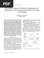 PredictiveMaintenance Excavator