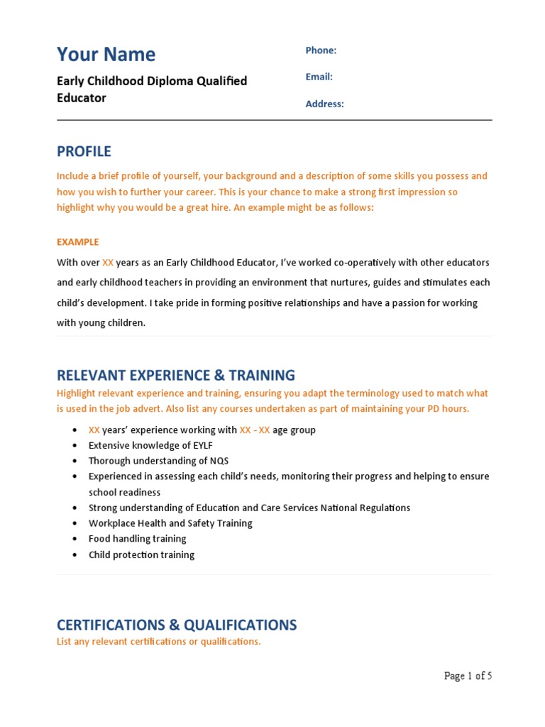 Early Childhood Diploma Salary