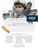 Corporation Law: CONTRIBUTORS 2020-2021