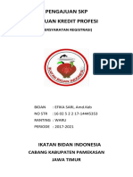 Sampul Depan Portofolio Pengajuan SKP