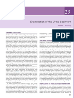 Examination of The Urine Sediment: Specimen Collection