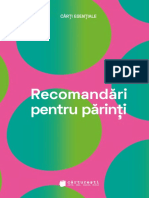 Recomandri Pentru Parinti