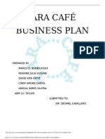 Tara Café Business Plan