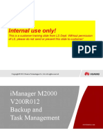 23-OnW310550 IManager M2000 V200R012 Backup and Task Management ISSUE1.01