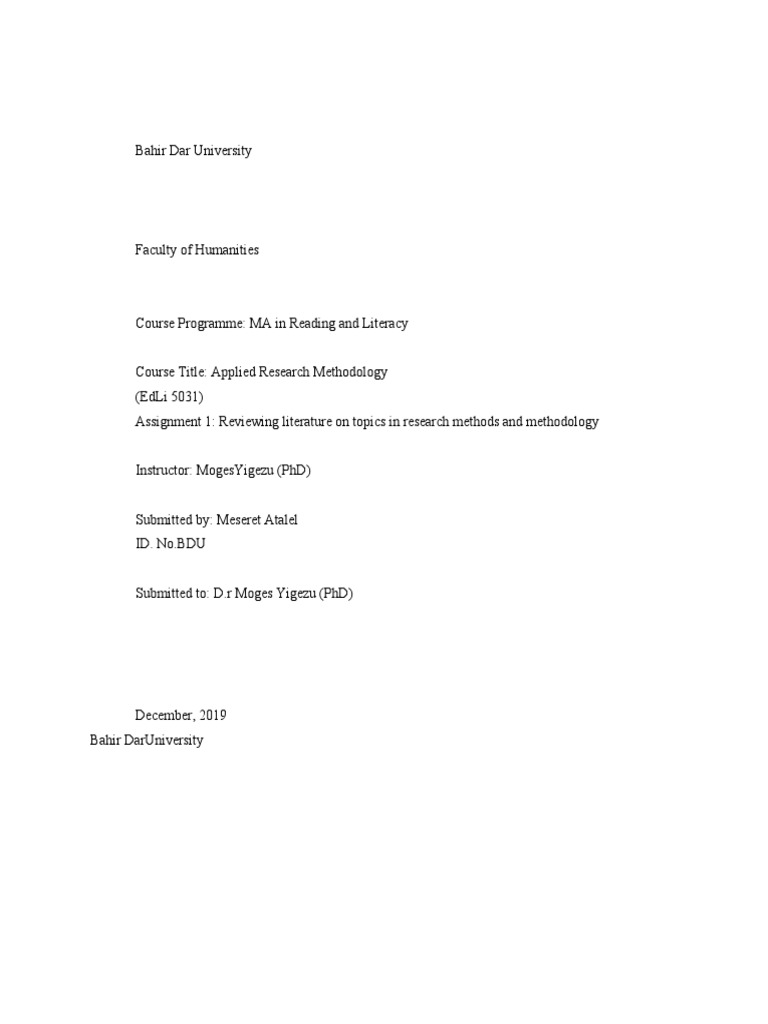 Understanding Research Methodology | PDF | Scientific Method | Experiment