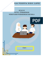 Lembar Kerja Peserta Didik Perbandingan