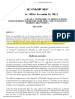 1W 2.Dela Llano vs. Biong, G.R. No. 182356, December 4, 2013