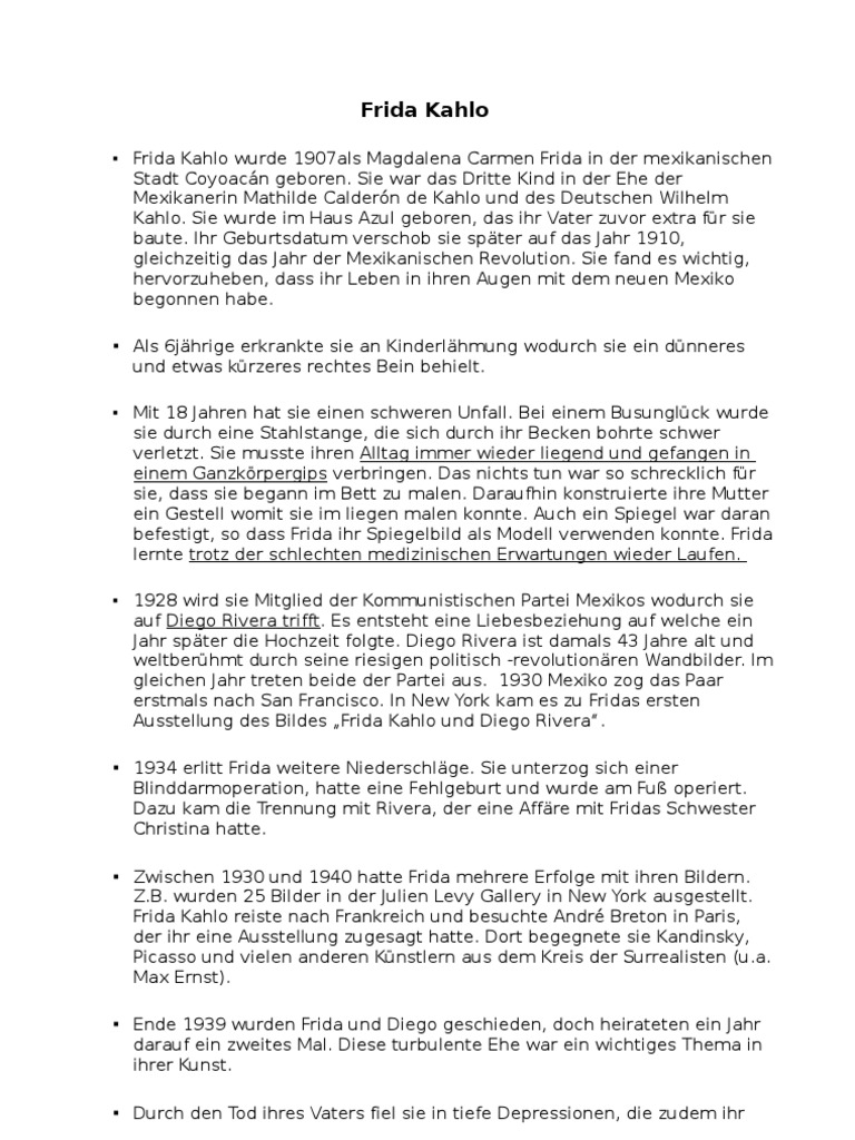 Frida Kahlo Pdf
