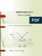 Pertemuan 5: "Price Ceiling"