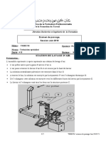 Corrigé Epr. Pratique. TSBECM Ex - de PASSAGE 2010