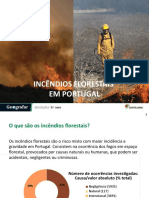Incendios Florestais em Portugal