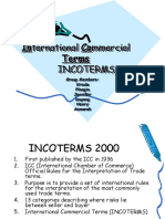Ternational Mmercial Incoterms 2000 Ternational Mmercial Incoterms 2000