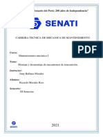 Mantenimiento Mecanico I - Ricardo Morales