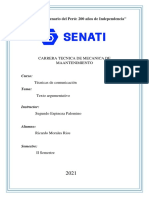 Tecnicas de Comunicacion - Ricardo Morales