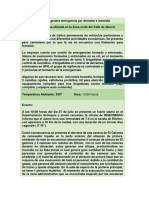 Caso de estudio Plan de Emergencias