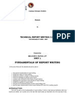 Module 1 & 2 Technical Report Writing 2