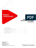 Battery Replacement Guide For ComAp Controllers