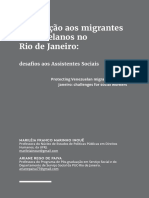A Proteção aos migrantes venezualanos no Rio de Janeiro