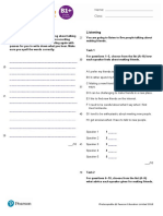 UNIT 4: Skills Test A: Dictation Listening