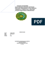 NASKAH AKADEMIK RANCANGAN UNDANG-UNDANG REPUBLIK INDONESIA TENTANG PERUBAHAN ATAS UNDANG-UNDANG NOMOR 12 TAHUN 2011 TENTANG PEMBENTUKAN PERATURAN PERUNDANG-UNDANGAN