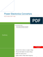 Power Electronics Convertors: Rectifiers-Part Two
