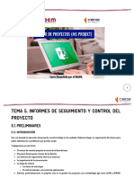 Ms Project - Tema 5. Informes de Seguimiento y Control Del Proyecto