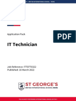 IT Technician: Application Pack