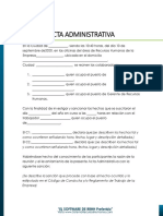 Guía Acta Administrativa