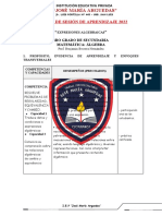 Sesion de Aprendizaje.3ro Secundaria-Algebra