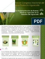 1.-La implementaci+¦n de Buenas Pr+ícticas Agricolas en la Industria del Aguacate-Ing. Katia Aguilar