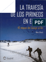 La Travesía De Los Pirineos Con Esquís - Ediciones Desnivel (2005)