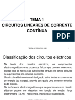 Circuitos lineares de corrente contínua