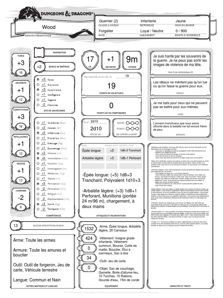 D&D Wood PDF
