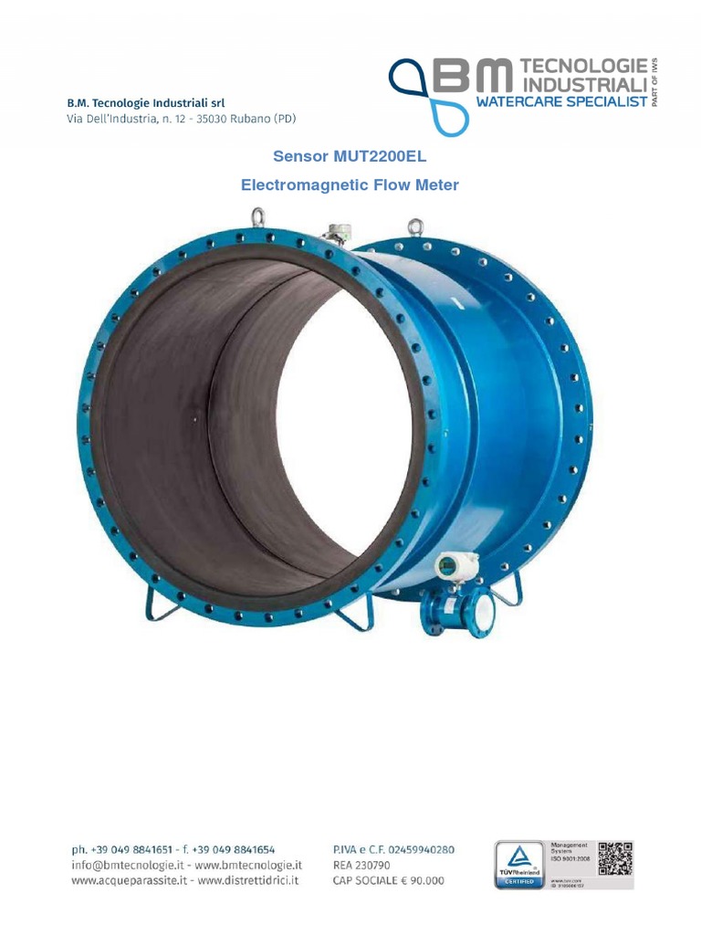Advanced Flow Meter for Water Systems | PDF | Flow Measurement | Inductor