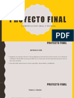 Proyecto Final