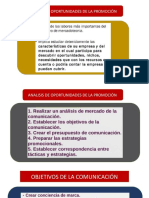 Analisis de Las Oportunidades de La Promoción