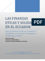 Finanzas Eticas y Solidarias en el Ecuador