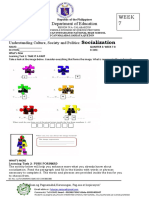 Socialization: Department of Education