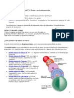 guía N°1 constitución de la materia