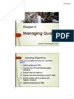 Chapter 6-Managing Quality